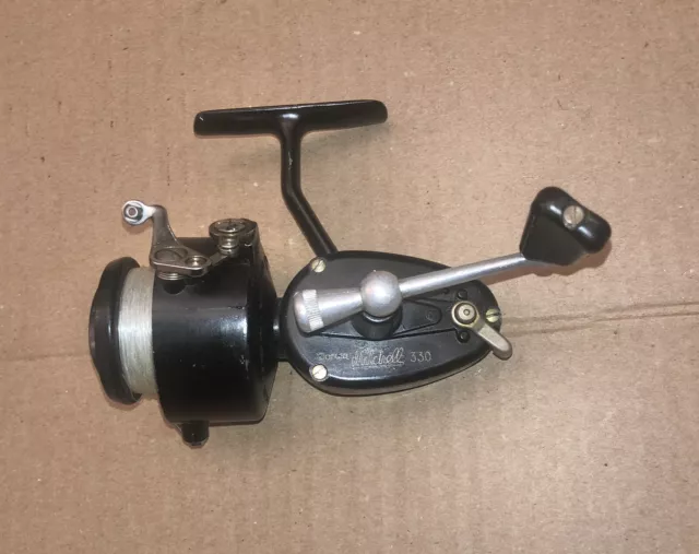 VINTAGE GARCIA MITCHELL 330 Spinning Reel Automatic Bail Pat. No. 2,966,314  $24.99 - PicClick