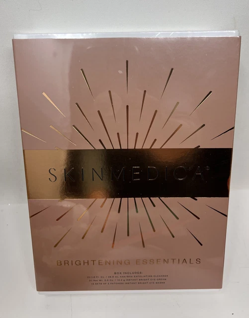 SKINMEDICA BRIGHTENING ESSENTIALS Holiday Kit Cleanser, Eye Cream