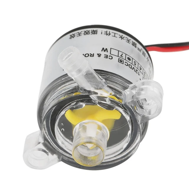 1pc Mini 12V DC 6W Food Grade Submersible Brushless Water Pump 2L/min Portable◀