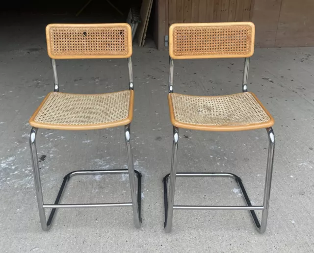 Marcel Breuer High chairs Pair 
