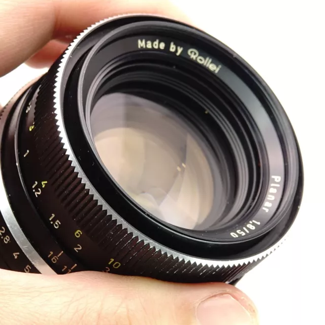Carl Zeiss Planar 50mm 1:1.8 Objektiv lens für Rollei QBM SL 35 350 3