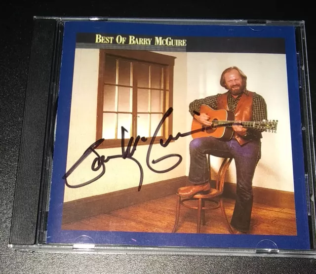 Barry McGuire – Best Of Barry McGuire (CD) Signed