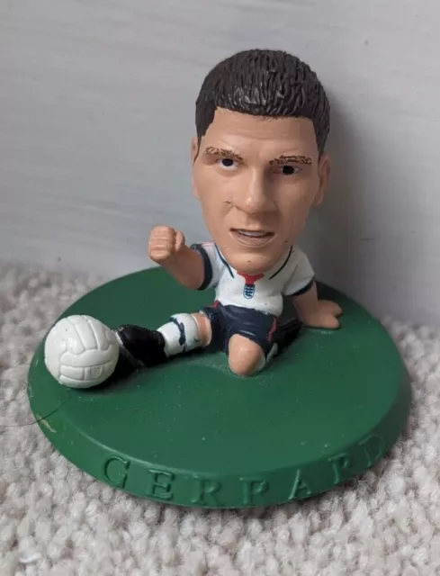 Steven Gerrard England 2003 green base mcdonalds toy Corinthian figurine