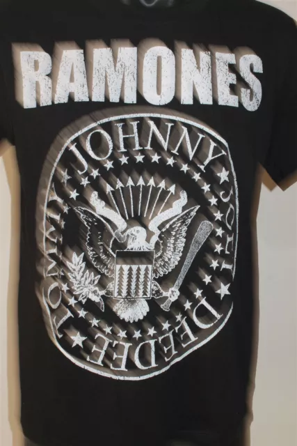 Ramones Johnny Joey Deedee Tommy T-Shirt Size 14 BNWT Music 2015 License Bravado 2