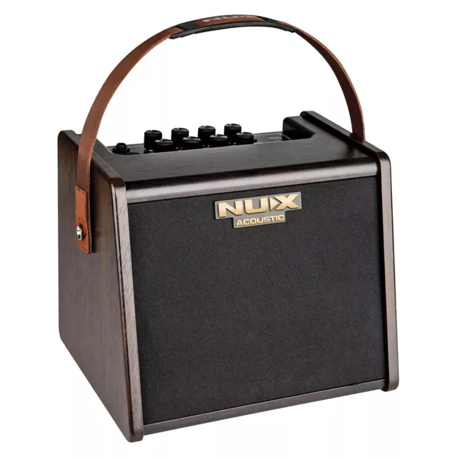 Nux AC-25 Tragbarer Akustik-Verstärker Amp für Gitarre und Bass