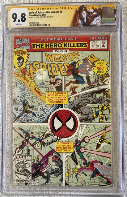 Web of Spider-Man Annual #8 (Marvel, 1992) CGC "signature series" 9.8 NM/MT
