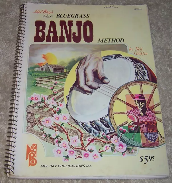 Mel Bay's deluxe Bluebass Banjo Method Neil Griffin pb