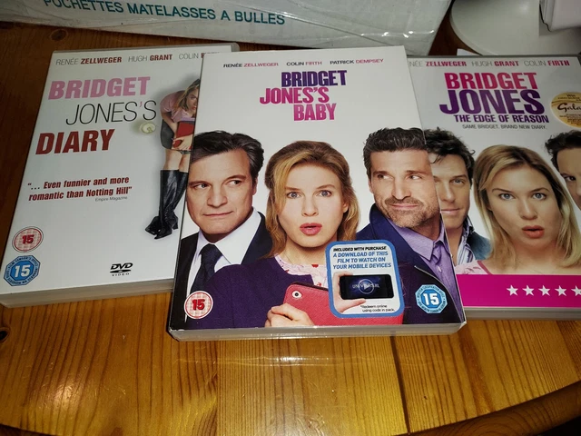 BRIDGET JONES DIARY edge of reason and baby 3 uk dvd £8.99 - PicClick UK