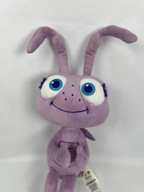 PRINCESS DOT the PURPLE ANT DISNEY STORE PIXAR A BUGS LIFE 11"PLUSH  SOFT TOY 2