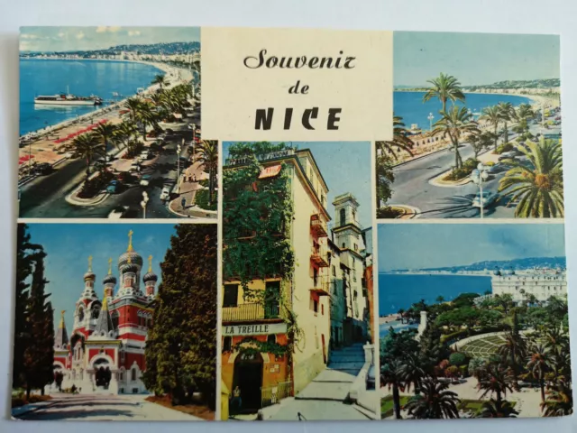 CPSM Souvenir de NICE Multi-vues dept-06