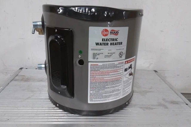 Rheem-Ruud EGSP6 6.0 Gal Tank Cap 120V 2,000W Electric Water Heater (C)