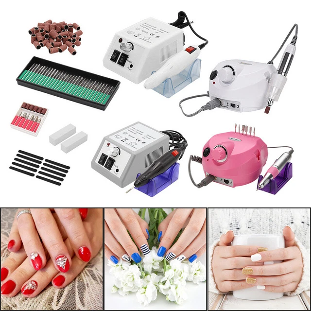 Fresa per unghie pedicure risparmio di tempo pietre abrasive set elettrico professionale