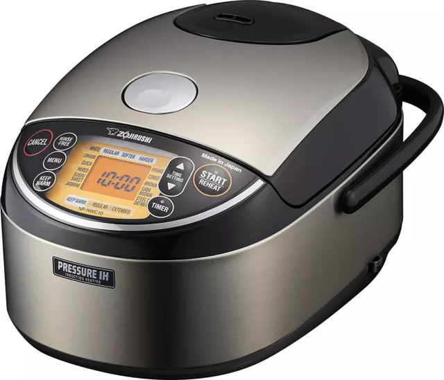 Zojirushi NP-NWC10XB Pressure Induction Heating Rice Cooker & Warmer, 5 CUP Zojirushi NP-NWC10XB Pressure Induction Heating Rice Cooker & Warmer, 5 CUP