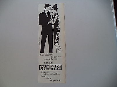 advertising Pubblicità 1966 CORDIAL CAMPARI