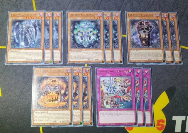 YuGiOh Labrynth Deck Core 15 Card Bundle 1st Edition TAMA-EN Rares