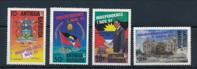 [BIN11784] Antigua & Barbuda 1981 Independance a set of stamps very fine MNH