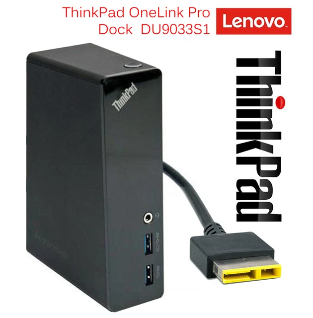 LENOVO THINKPAD ONELINK Pro Dock Port Réplicateur Station DU9033S1