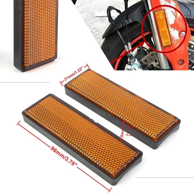Adesivo Riflettore Forcella Anteriore Gamba Riflettente Per Ducati Moto ATV/Sporcizia GZ