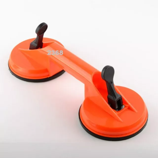 2pc Double Suction Cup Dent Puller Glass Handle Repair Tool