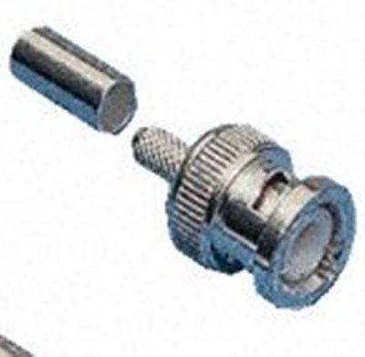 COMPO RT51032 Passante 75 Ohm BNC Presa A Spina 12GHz Placcato Oro Cliff Elec Compo 