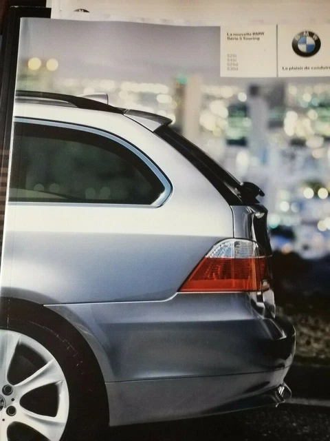 BMW M 535i (E28) - brochure catalogue édition 1985