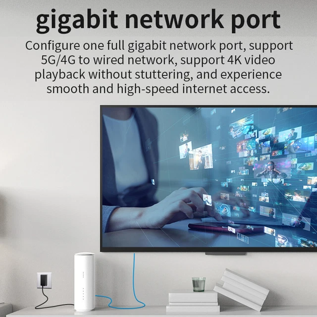 5G ROUTER WITH SIM Card Slot Multiple Network Interfaces for Work (UK ...