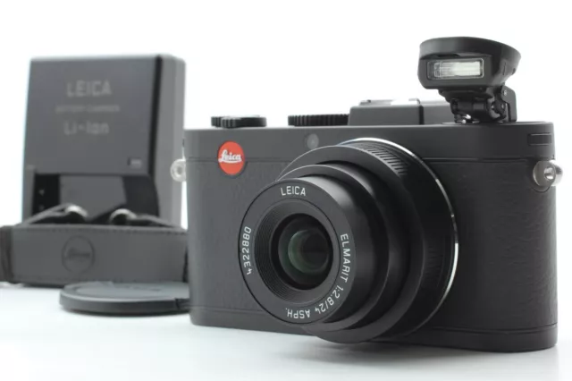 [Top Mint w/ Strap] Leica X2 16.2 MP Compact Black Digital Camera from Japan