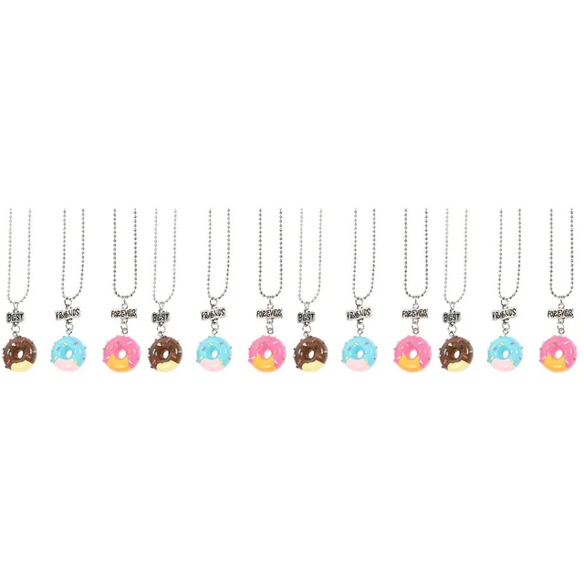 12 pcs Kids Jewelry Creative Friendship Best Friend Friendship Girls Jewelry