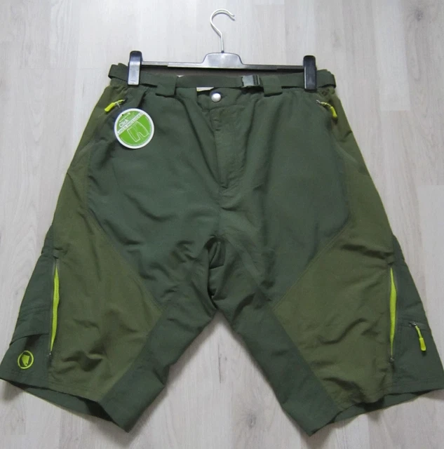 Endura Hummvee II  MTB-Shorts mit Innenhose Herren oliv Grösse XXXL-3XL
