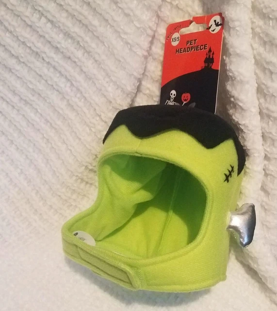 Frankenstein Pet Dog Costume XS/S Headpiece