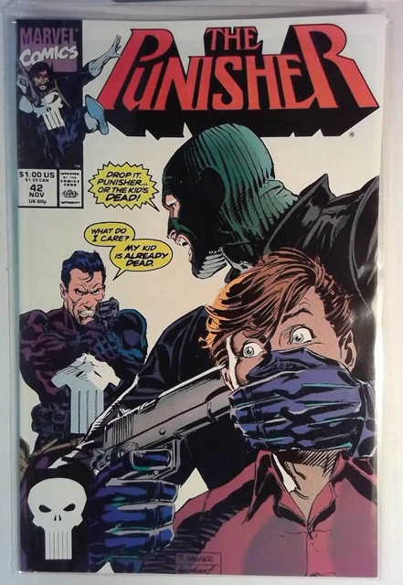 The Punisher #42 Marvel Comics (1990) VF/NM 2nd Series 1st Print Comic Book