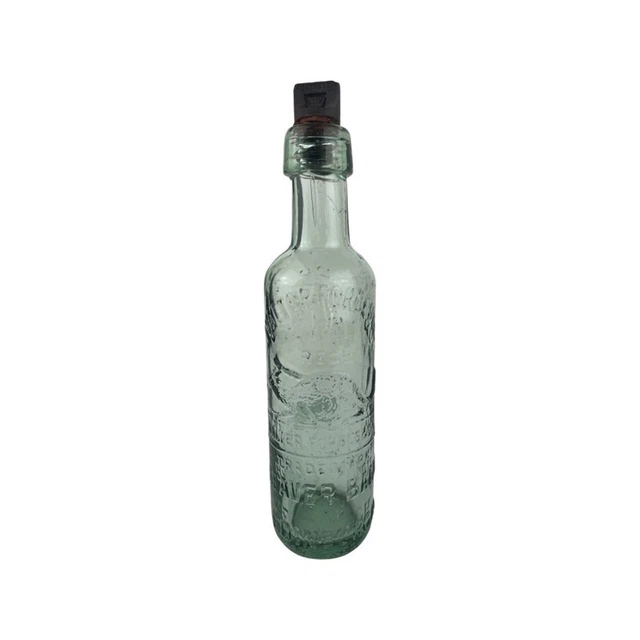 Screw Top Bottle, Original Stopper -  WALTER FORBES & Co BEAVER BANK EDINBUR