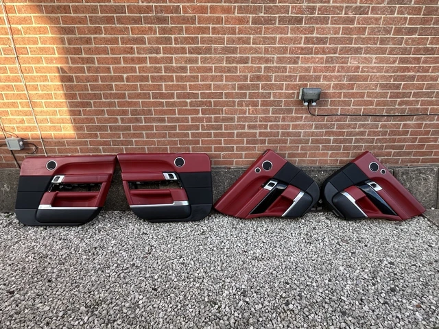 RANGE ROVER L405 Autobiography Red & Black Interior Door Cards £52.00 ...