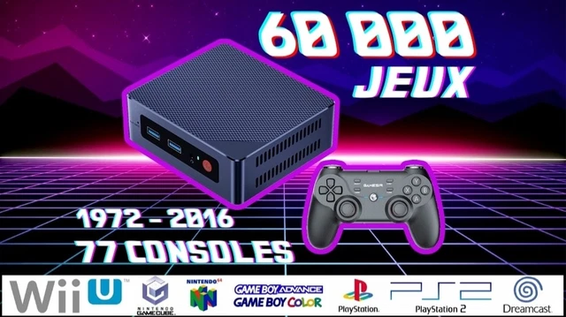 RETROBOX 2TO | Console rétro tout-en-un, 77 consoles, 60 000 jeux. EUR ...