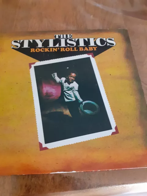 The Stylistics Rockin' Roll Baby Record Vinyl 12" LP Album 1973 Stereo