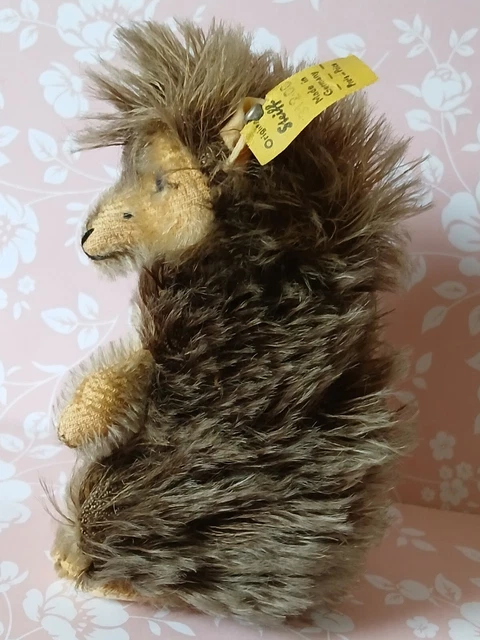 Figurine Vintage Steiff - Hérisson Garçon Des Années 60 - Collection Jouet Ancien