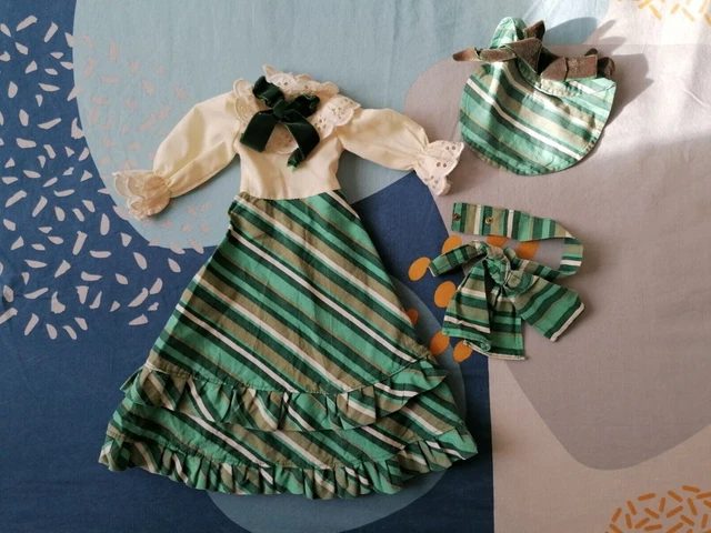 Tenue Vintage Pour Poupée Cathie Bella - Année 1977 - Très Bon état