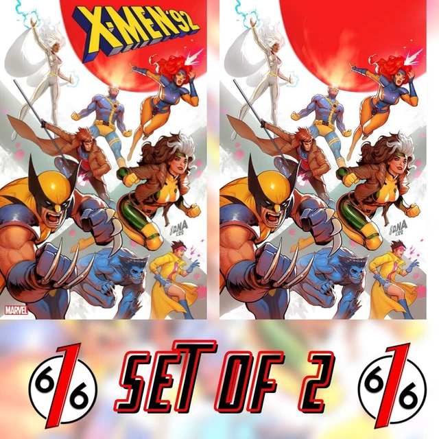 🔥✖️ X-MEN 92 HOUSE OF XCII #1 DAVID NAKAYAMA Set Trade Dress & Virgin Variant