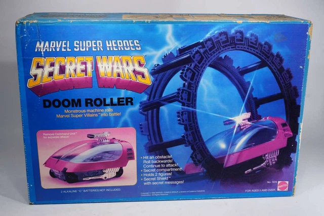 VINTAGE MATTEL 7474 - Marvel Super Heroes Secret Wars - Doom Roller ...