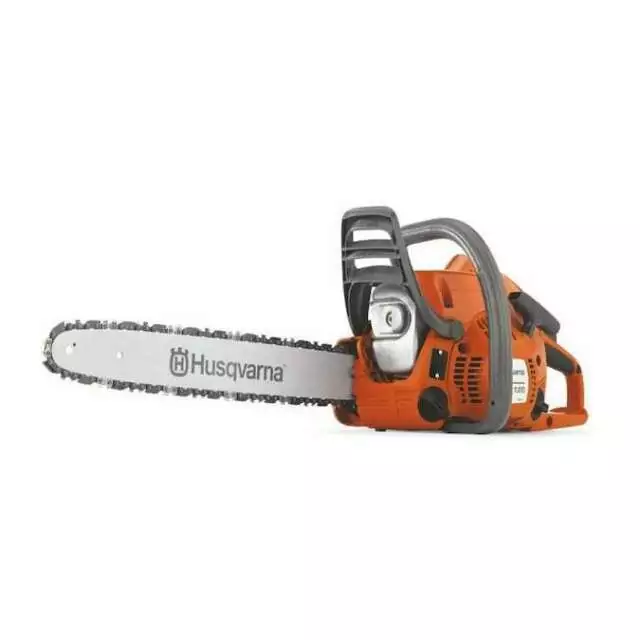 Husqvarna 120 Petrol Chainsaw Tree Surgery Prune Cutter 2 Stroke 14" - Brand New