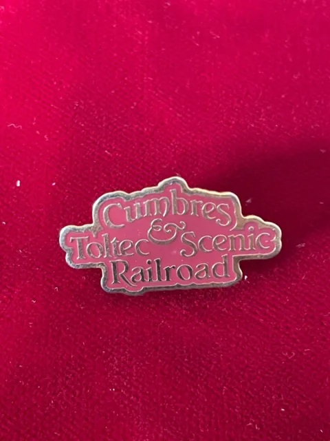 Cumbres Toltec Scenic Railroad C&TSRR Colorado To New Mexico Pin 1.12"