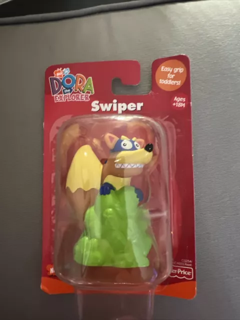 2003 Dora Explorer Swiper Toy Cake Topper Figure Nick Jr Fisher Price - NEW