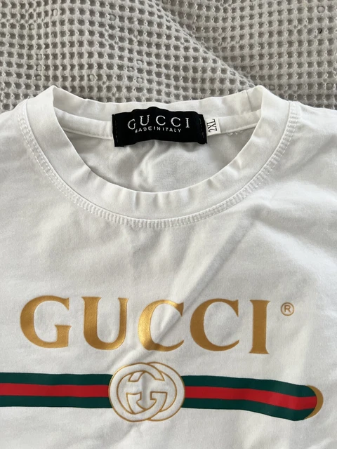 T-shirt Gucci bambini bianca età 8-9