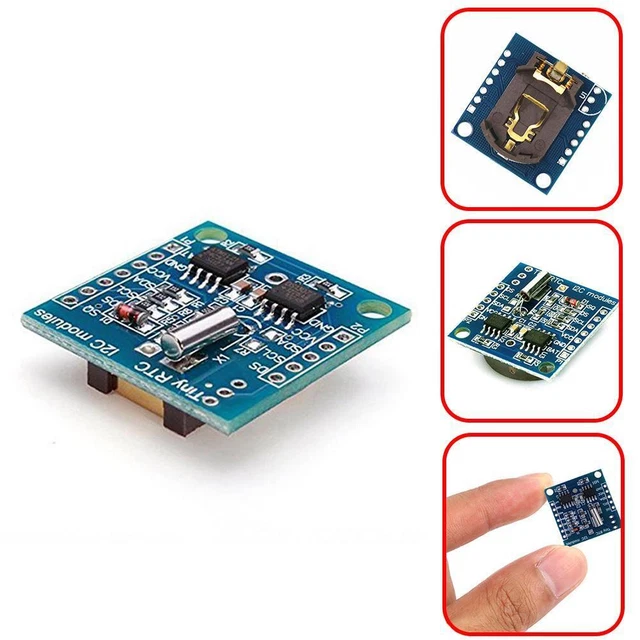 Best Rtc Moduli REAL TIME CLOCK RTC-I2C DS1307 -Module For AVR New ARM PIC ARM BEST ...