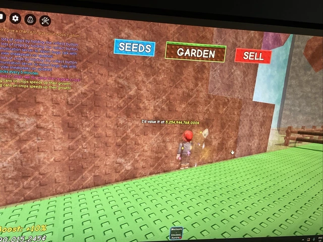 1 Quadrillion Sheckles For Roblox Grow A Garden – Seeds, Gears, Animals (Fast Delivery)