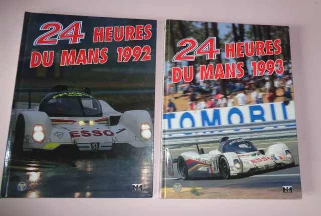 Livre Les 24 Heures Du Mans 1992  1993 Automobile Club De L'ouest Teissedre