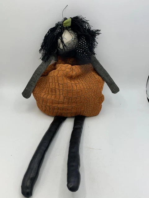 Halloween Pumpkin Girl -  Woof and Poof  - 2006 - NICE!
