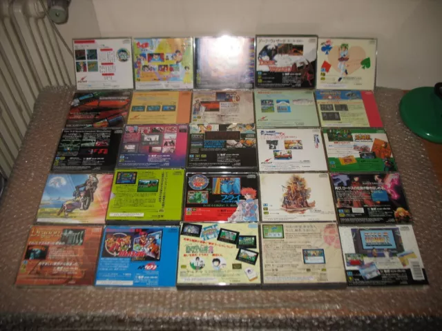 Boxed Huge Lot Of 25 Sega Mega Cd Games Jap Import 2