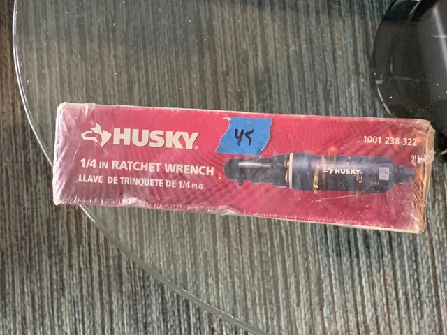 Husky 1/4 in. Llave de trinquete 1001 238 322 NUEVA sellada