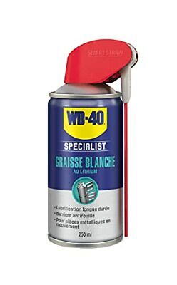 WD-40 Specialist  Graisse Blanche Au Lithium  Spray Double Position  Formule